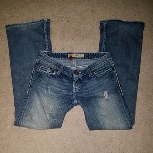 Women's BKE Buckle Boot Cut Jeans 26 Short